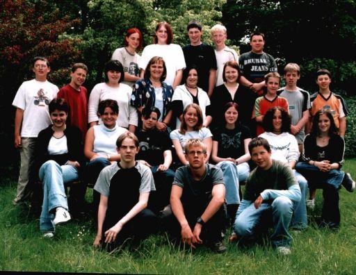 Foto der 4b 2001/02