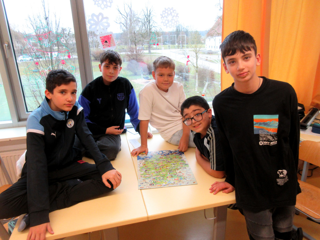 Puzzle lösen im Fach Soziales Lernen